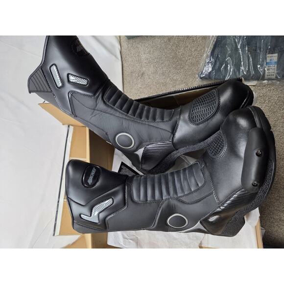 Joe Rocket Ballistic Touring Motorcycle Riding Boots Black US 13 - Picture 6 of 11